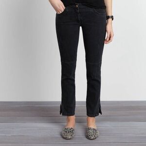 Emerson Fry Mick 3 Jean in Coal Black 8 Ankle Zip